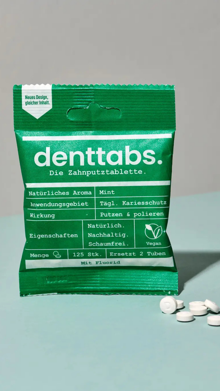 tandpasta tabletter