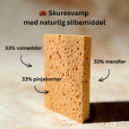 Skuresvamp uden mikroplastik