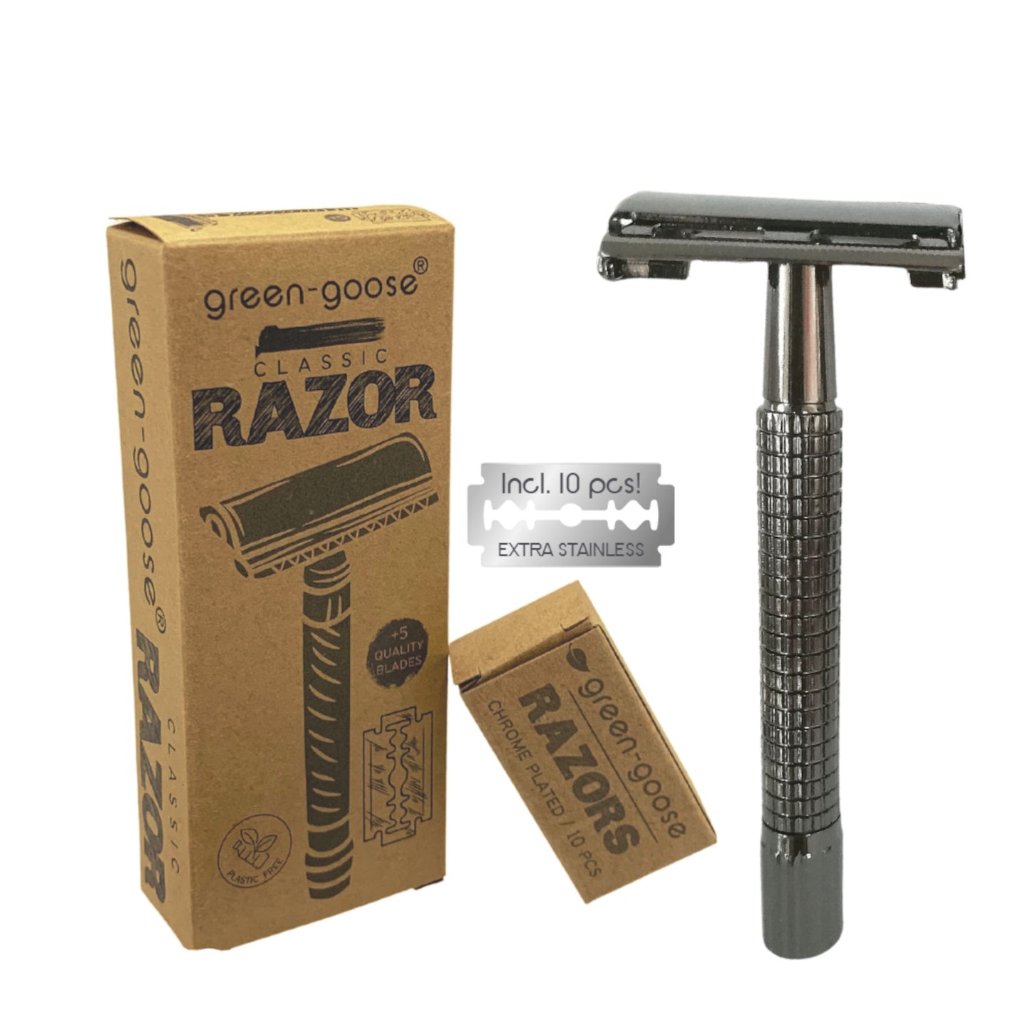 Safety razor incl. razor blades