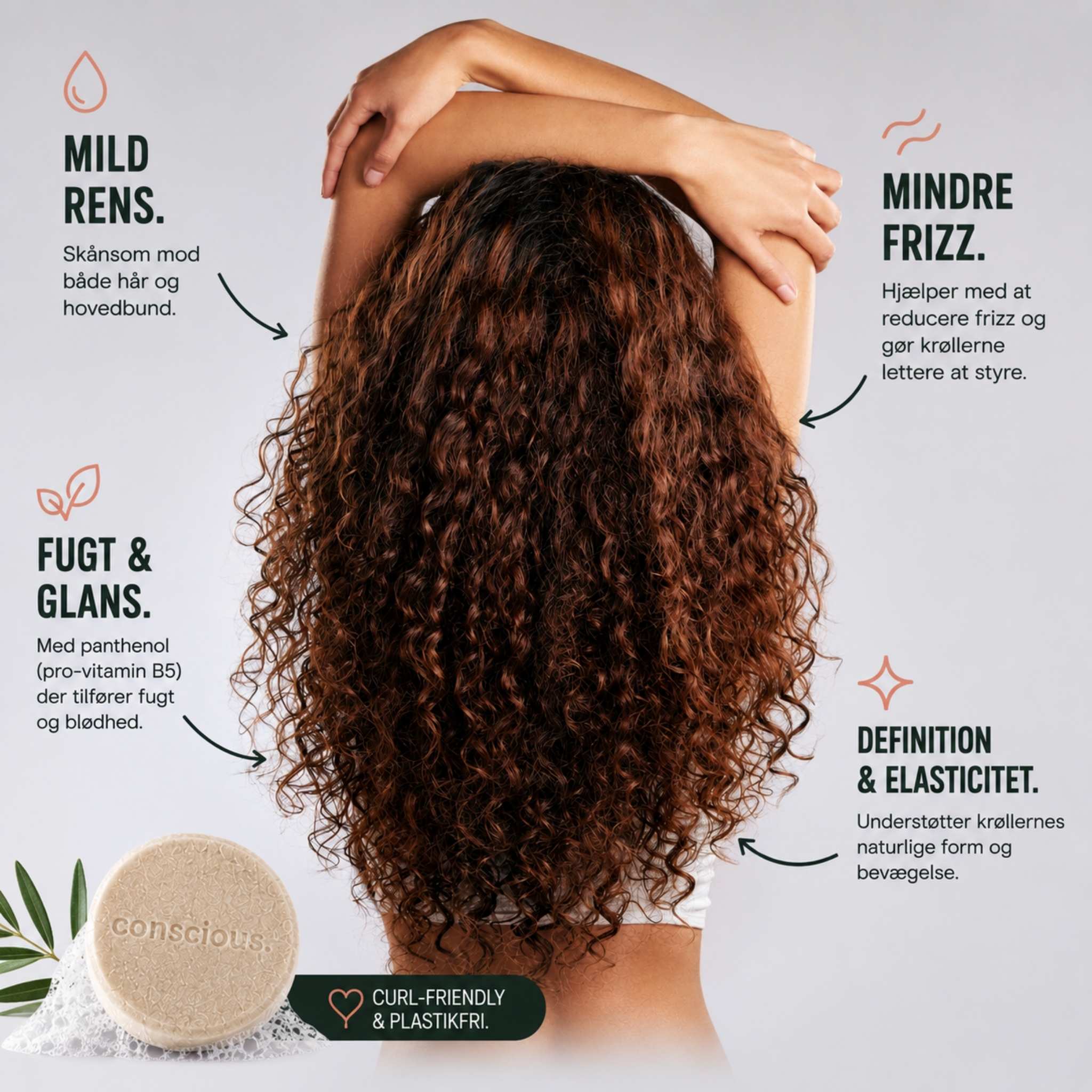 Shampoo bar krøller