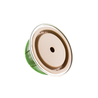 Reusable silicone lid for Nespresso Vertuo coffee capsule