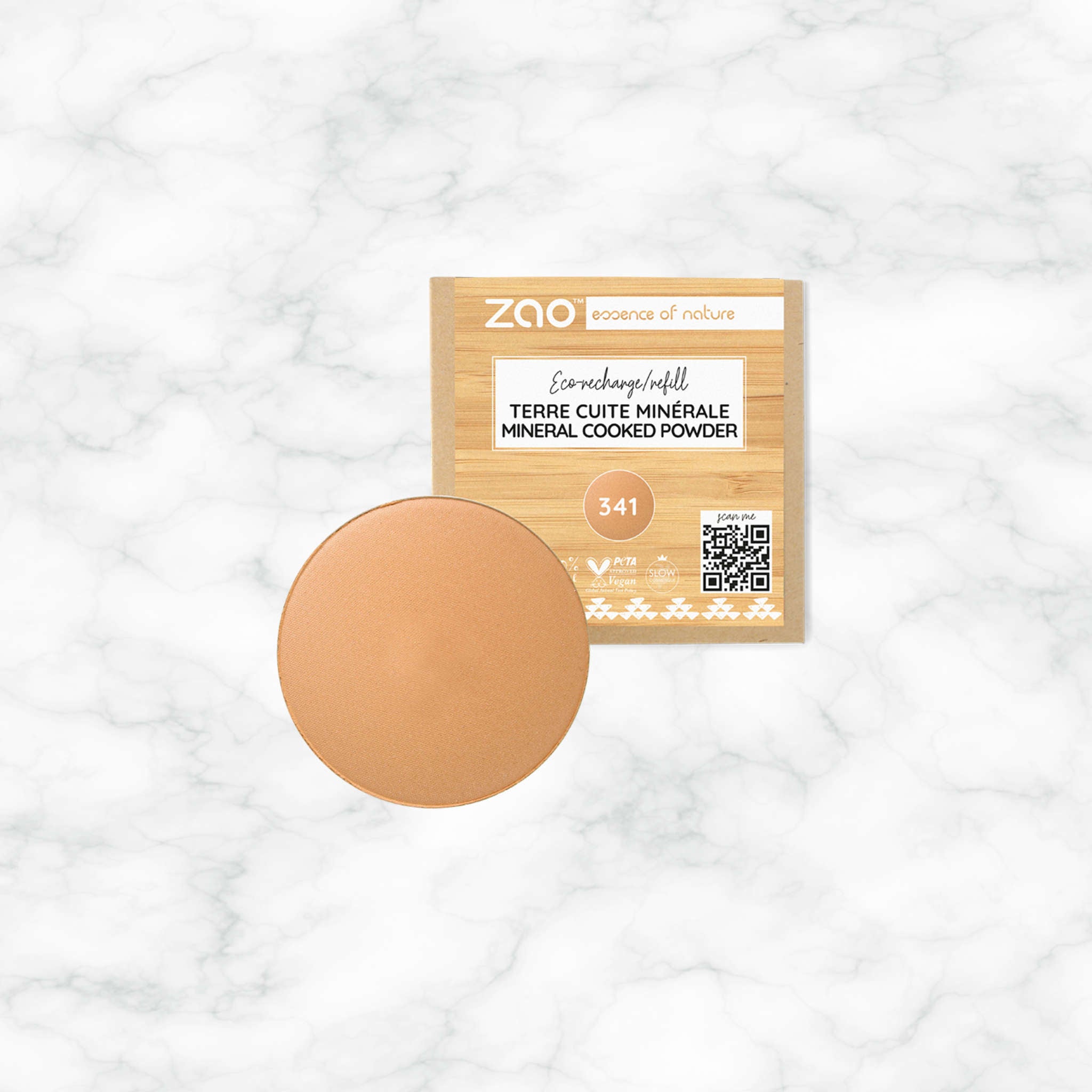 zao makeupup bronzer refill