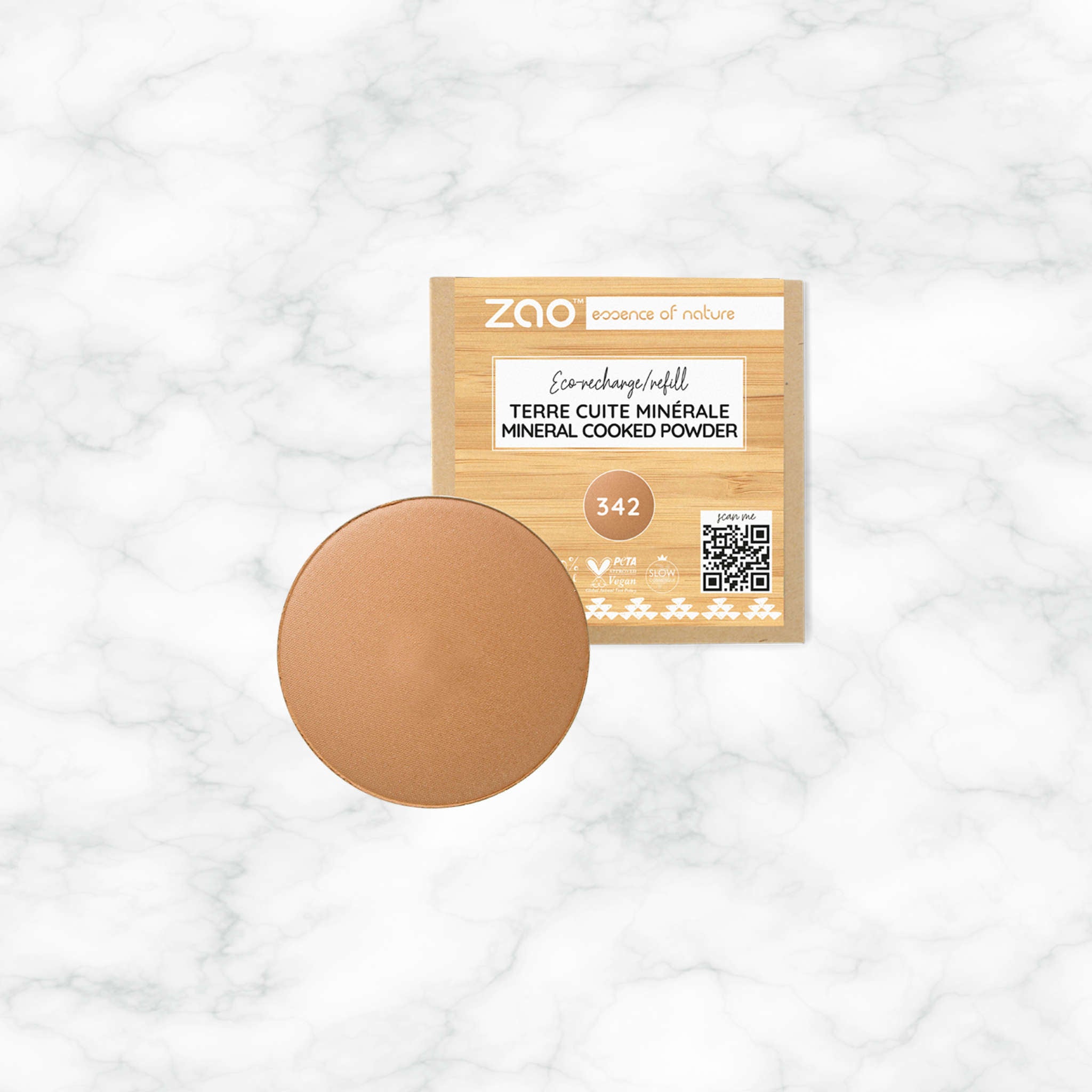 zao makeupup bronzer refill