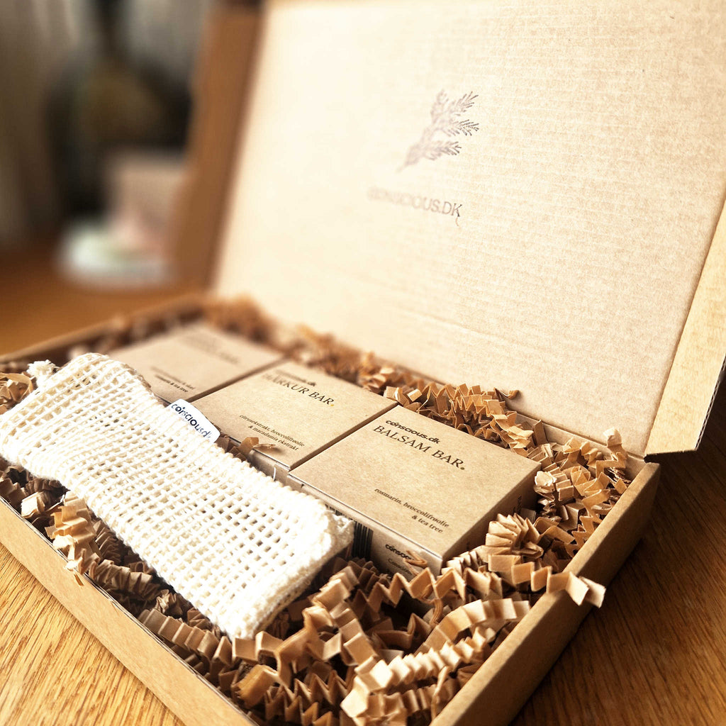 Hårpleje gaveæske - Conscious.dk