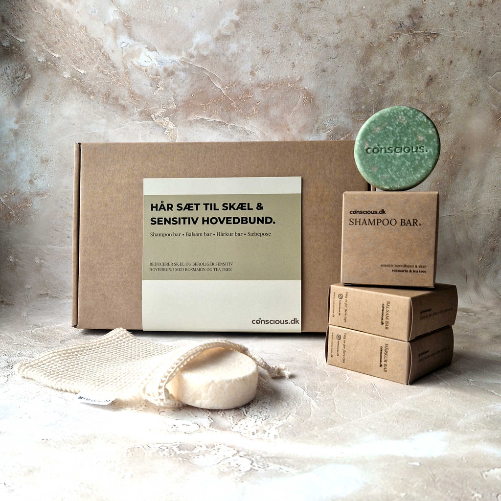 Hårpleje gaveæske - Conscious.dk